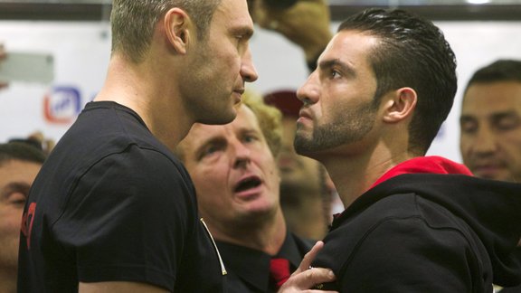 Vitali Klitschko and Manuel Charr 