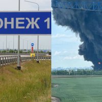 Voroņežā deg naftas bāze; nav skaidrības par saistību ar 'Vagner'