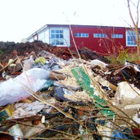 Balvos top nelegālā atkritumu izgāztuve