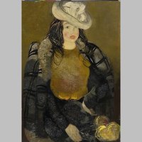 100 dārgumu mākslas muzejā: Pauļuka 'Sievietes portrets'