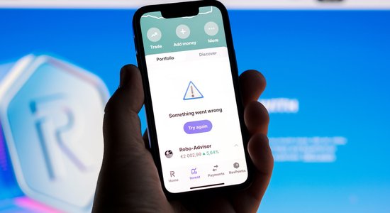 Traucējumi "Revolut" lietotnē novērsti; tā atkal darbojas