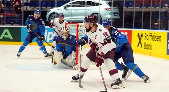 Gudļevska "sausā" spēle palīdz Latvijai tikt pie trešās uzvaras