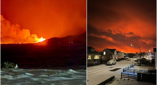 Latviete Islandē un vulkāna izvirdums: skats bija apbrīnojams