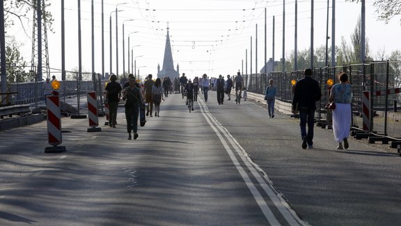 Pikniks uz slēgtā Deglava ielas pārvada - 16