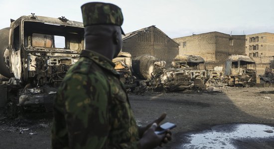 Gāzes sprādzienā Nairobi bojā gājuši trīs cilvēki; ievainoti teju 300