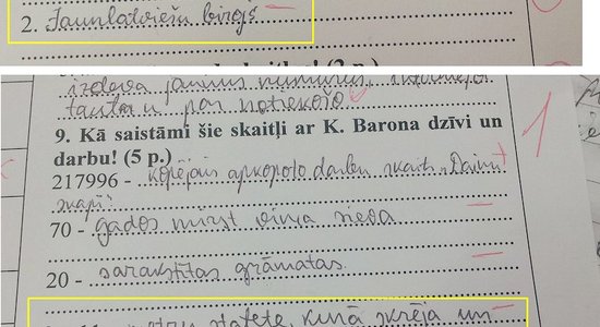 Pārdotā dvēsele sātanam un Barona stafete - kad skolēnu kontroldarbi kļūst radoši