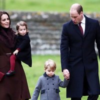 Принц Уильям с супругой лично проводят принца Джорджа в школу