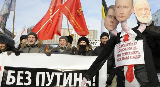 Maskava atļauj opozīcijai rīkot protesta akciju nākamajā dienā pēc prezidenta vēlēšanām