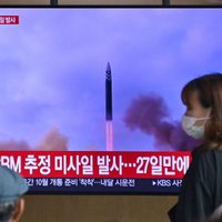 Ziemeļkoreja izmēģinājusi vēl vienu ballistisko raķeti