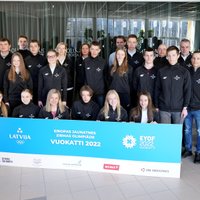 Latviju jaunatnes ziemas olimpiādē pārstāvēs 18 sportisti piecos sporta veidos