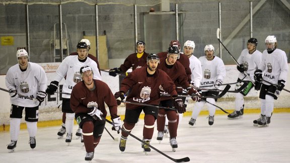 Latvijas hokeja izlase sāk gatavoties 2015.gada pasaules čepionātam