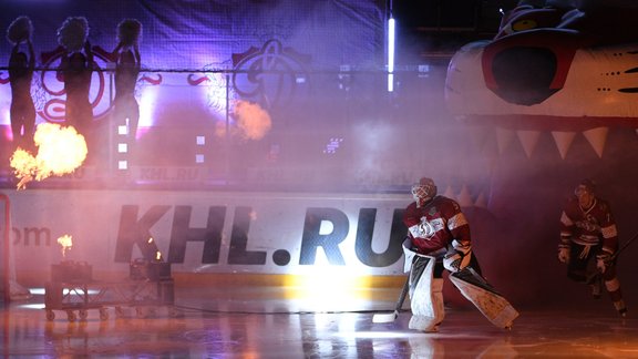 Hokejs, KHL spēle: Rīgas Dinamo - Maskavas CSKA