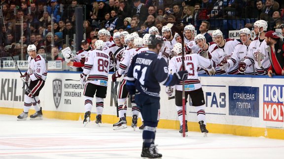 Hokejs, KHL spēle: Rīgas Dinamo - Minskas Dinamo - 5