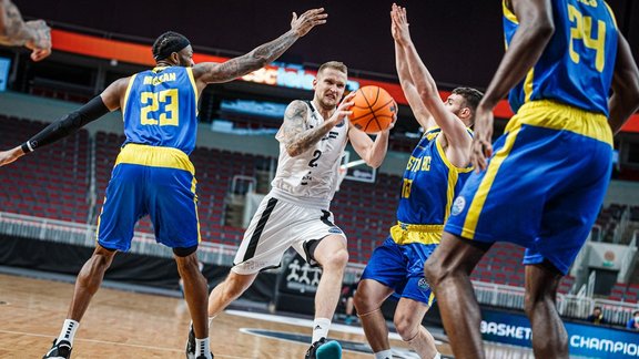 Basketbols, Čempionu līga: VEF Rīga - Peristeri