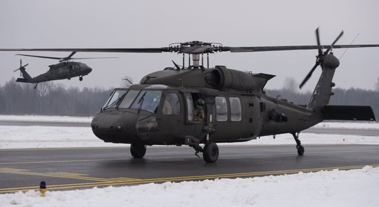 ASV Latvijā izvieto vairāk 'Black Hawk' helikopteru un karavīru
