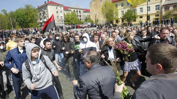 Victory Day in Lviv