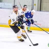 'Olimp' hokejistiem Jasam un Apsītim diskvalifikācijas par rupjībām OHL pusfināla spēlē