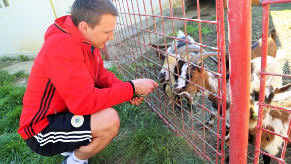 Latvijas telpu futbola izlase apciemo  Kalarasi pilsētas zoodārzu - 38