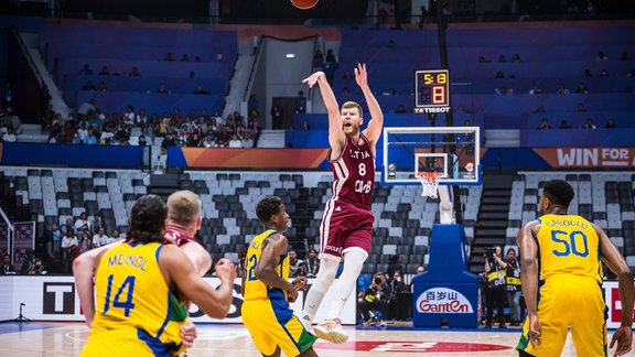 Basketbols, Pasaules kauss: Latvija - Brazīlija - 7