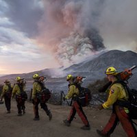 Kalifornijā no ugunsgrēka ieskauta dabas rezervāta evakuēti desmitiem cilvēku
