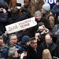 'Nepilsoņu kongress' plāno plašus protestus krievu skolu saglabāšanai
