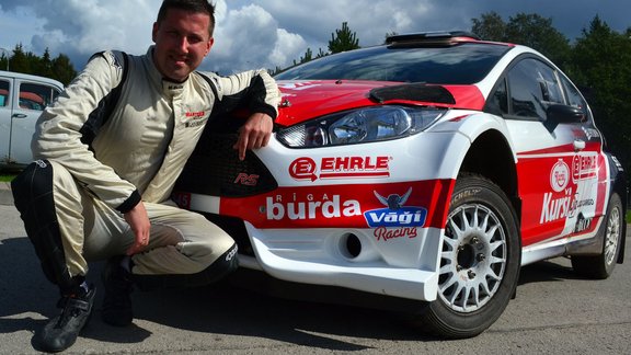 Rallija Kurzeme 2014 pirmo reizi latviesi ar R5 klases rallija auto - 7