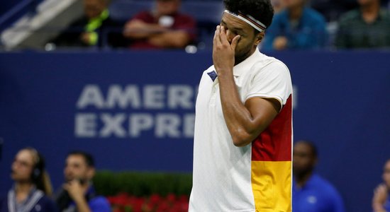 'US Open' spēlēs negaidītus zaudējumus piedzīvo Zverevs, Tsonga un Vozņacki