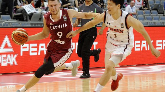 Basketbols, Rio kvalifikācija: Latvija - Japāna - 31