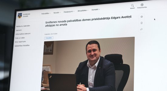 No amata atkāpies Smiltenes novada domes priekšsēdētājs Avotiņš