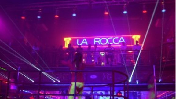 Klubs "La Rocca". Reklāmas foto.