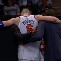 'Knicks' galvenais treneris par Porziņģa traumu: tas ir ļoti skumji