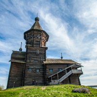 В Карелии сгорела деревянная церковь XVIII века