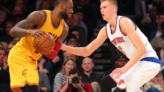 Basketbols, NBA spēle: Ņujorkas Knicks - Klīvlendas Cavaliers - 2