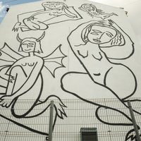 Uzsākta parakstu vākšana par Kristiana Brektes sienas gleznojuma aizkrāsošanu