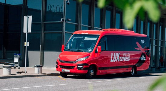 Lux Express запустил автобус из центра Риги в аэропорт