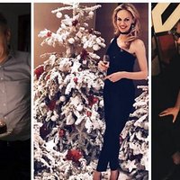 ФОТО: Как звезды латвийского шоубиза встретили Новый год