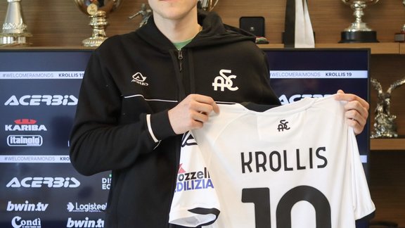 Raimonds Krollis, Spezia Calcio