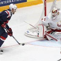 ASV hokejisti sagādā baltkrieviem otro zaudējumu