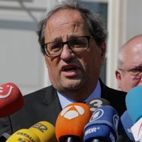 Katalonijas premjers aicina izbeigt vardarbību protestos