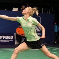 Latvijas badmintoniste Šefere iekļūst Eiropas čempionāta astotdaļfinālā