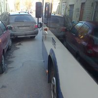 Очевидец: Новые платные парковки породили хаос в центре Риги (с комментарием RD SD)