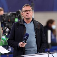 Medijs: Mančestras 'United' vismaz līdz sezonas beigām vadīs Rangniks