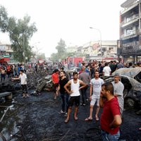 'Daesh' sarīkotā sprādzienā Bagdādes iepirkšanās rajonā vismaz 165 bojā gājušie