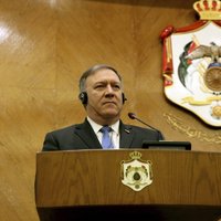 Izraēlas un palestīniešu konflikta atrisinājums ir ASV prioritāte, apliecina Pompeo