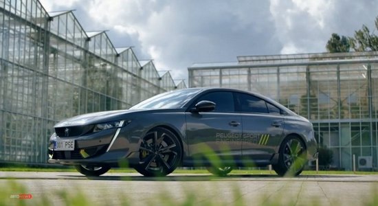 ВИДЕО: Французы отжигают с Peugeot 508 PSE