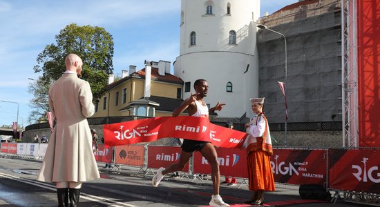 Rīgas maratonā uzvar skrējēji no Etiopijas