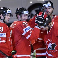 Kanādas izlase neatstāj cerības Baltkrievijai uz uzvaru