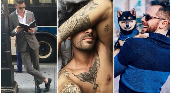 Seksīgi un kārdinoši: seši 'Instagram' konti, kas veltīti neordinārām vīriešu gaitām