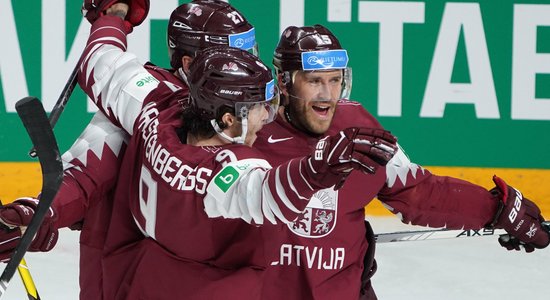 Защита и вратари сборной Латвии — среди лучших после первых трех туров на чемпионате мира