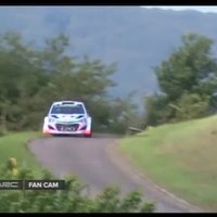 Video: Nevils ar 'Hyndai i20 WRC' kūleņo pa Mozeles vīnogulājiem